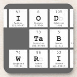 Periodic
 Table
 Writer  Coasters (Cork)