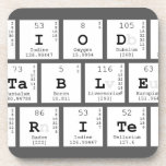 Periodic
 Table
 Writer  Coasters (Cork)