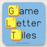Game
 Letter
 Tiles  Coasters (Cork)