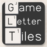Game
 Letter
 Tiles  Coasters (Cork)
