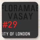 FLORAMAE    VASAY   Coasters (Cork)