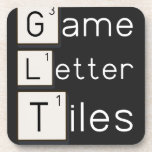 Game
 Letter
 Tiles  Coasters (Cork)