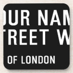 Your Name Street  Coasters (Cork)