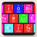 Periodic
 Table
 Writer  Coasters (Cork)