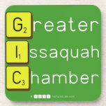 Greater
 Issaquah
 Chamber  Coasters (Cork)