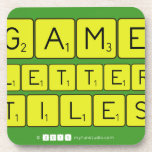Game
 Letter
 Tiles  Coasters (Cork)