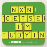  NXN!! VOETSEK   I'M STUDYING  Coasters (Cork)