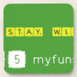 Hope keep calm and stay with me kaddu forever  Coasters (Cork)