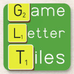 Game
 Letter
 Tiles  Coasters (Cork)