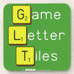 Game
 Letter
 Tiles  Coasters (Cork)