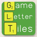 Game
 Letter
 Tiles  Coasters (Cork)