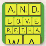 keep
 calm
 and
 love
 Retha
 wa
 Bongz  Coasters (Cork)