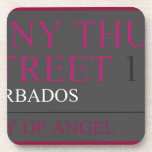 Tiny Thug Street  Coasters (Cork)