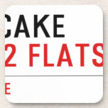 Cathy's Cake Street  Coasters (Cork)