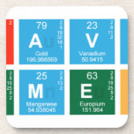 Heavy
 Elements  Coasters (Cork)