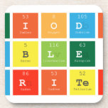 Periodic
 Table
 Writer  Coasters (Cork)