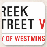 Greek Street  Coasters (Cork)