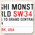 mOSHI mONSTERS wORLD  Coasters (Cork)
