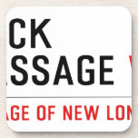 Back Passage  Coasters (Cork)