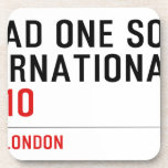 SQUAD ONE SOUND INTERNATIONAL   Coasters (Cork)