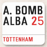 A. BOMB ALBA  Coasters (Cork)