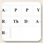 Happy
 Birthday
 Sir  Coasters (Cork)