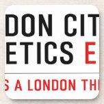 LONDON CITY  GENETICS  Coasters (Cork)