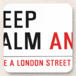 KEEP  CALM  Coasters (Cork)