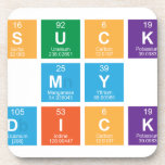 Suck
 My
 Dick  Coasters (Cork)