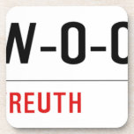 O-L-I-W-O-O-D  Coasters (Cork)