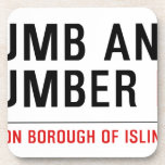 DUMB AND DUMBER  Coasters (Cork)