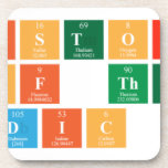 HISTORY 
 OF THE
 Periodic table  Coasters (Cork)