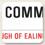 Ealing Common  Coasters (Cork)