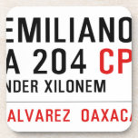 CALLE EMILIANO  ZAPATA 204  Coasters (Cork)
