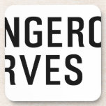 DANGEROUS  CURVES 😉  Coasters (Cork)