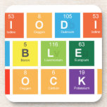 Periodic 
 Table 
 Rocks  Coasters (Cork)
