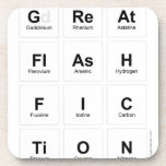 GREAT
 FLASH
 FIC
 TION  Coasters (Cork)