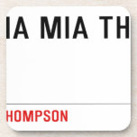 I LOVE KIA MIA THOMPSON    Coasters (Cork)