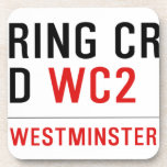 Charing Cross Road  Coasters (Cork)