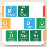 Some are
 Too dumb 
 To understand  Coasters (Cork)