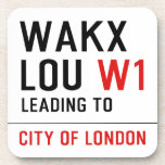 WAKX LOU  Coasters (Cork)