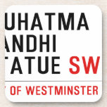 muhatma gandhi statue  Coasters (Cork)