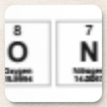 Think like a proton and stay positive  Coasters (Cork)