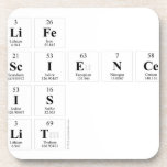 Life 
 Science
 is
 Lit  Coasters (Cork)