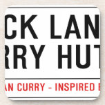 Brick Lane  Curry Hut  Coasters (Cork)