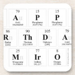 Happy
 Birthday
 Miro  Coasters (Cork)