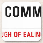 Ealing Common  Coasters (Cork)