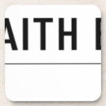 Keep calm is Faith birthday w1  Coasters (Cork)