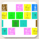Do you trust me?
 Really?
 No. Si. No.
 I don’t trust you.   Coasters (Cork)