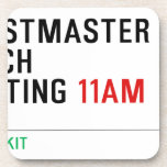 TOASTMASTER LUNCH MEETING  Coasters (Cork)